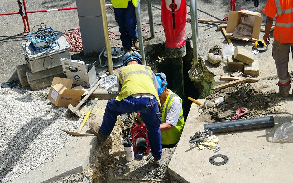 canalisation assainissement Linas